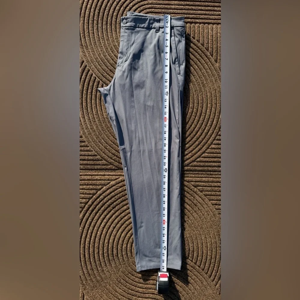 Lululemon Men's ABC Pants Gray Size 36 Classic Fit Stretch Casual Golf
